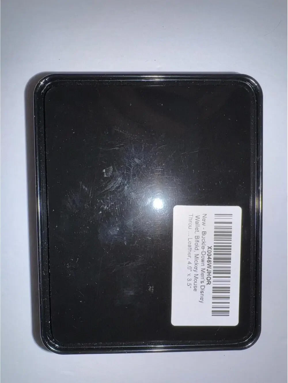 Buckle-Down Mens Disney Mickey Mouse Bifold Wallet With Tin Holder BNIB